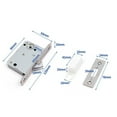 thumbnail image 3 of Invisible Door Lock Balcony Wooden Sliding Door Lock with Key Sliding Door Lock, 3 of 9
