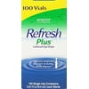 Allergan Refresh Plus Lubricant Eye Drops Single-Use Vials - MultiItem 3Pack (100 ct ) By Brand Refresh Plus