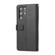 thumbnail image 1 of Funda tipo cartera SaharaCase Folio de piel negra para Samsung Galaxy S22 Ultra, 1 of 6