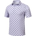 thumbnail image 2 of AIR-Men's Golf Polo Shirt Button Down Lightweight Workout Casual Summer Collared T-Shirt, 2 of 4