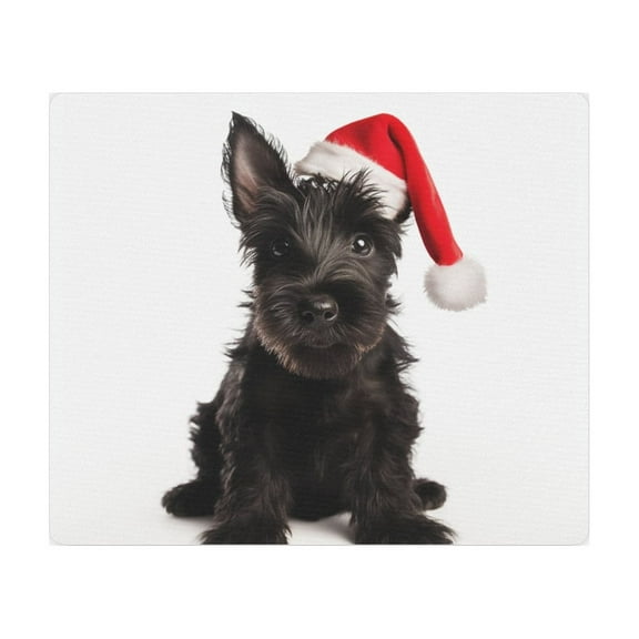 DistinctInk Mouse Pad - 1/4" Foam Rubber - Scottish Terrier Puppy