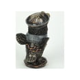 thumbnail image 3 of Veronese Design 4 3/8" Steampunk Dixie Cup Submariner Owl Cold Cast Bronzed Resin Sculpture Animal Figurine, 3 of 3