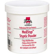 Angle View: Top Performance MediStyp Pet Styptic Powder with Benzocaine - Stops Pain, Stops Bleeding From Minor Cuts, 1/2-Ounce Size