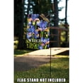 thumbnail image 2 of Toland Home Garden Iris And Dragonfly Flower Welcome Flag Double Sided 12x18 Inch, 2 of 5