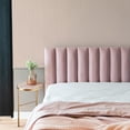 thumbnail image 6 of Tempaper Textured Faux Grasscloth Pink Peel and Stick Wallpaper, 20.5" x 16.5', 6 of 8