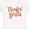 thumbnail image 4 of Inktastic Thankful and Blessed Boys or Girls Long Sleeve Baby Bodysuit, 4 of 5