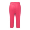 thumbnail image 5 of Women Casual Pants Plus Size Casual Pants With Pockets Soft Stretchy Yoga Trousers For Comfortable Athletic Wear And Everyday, 5 of 8