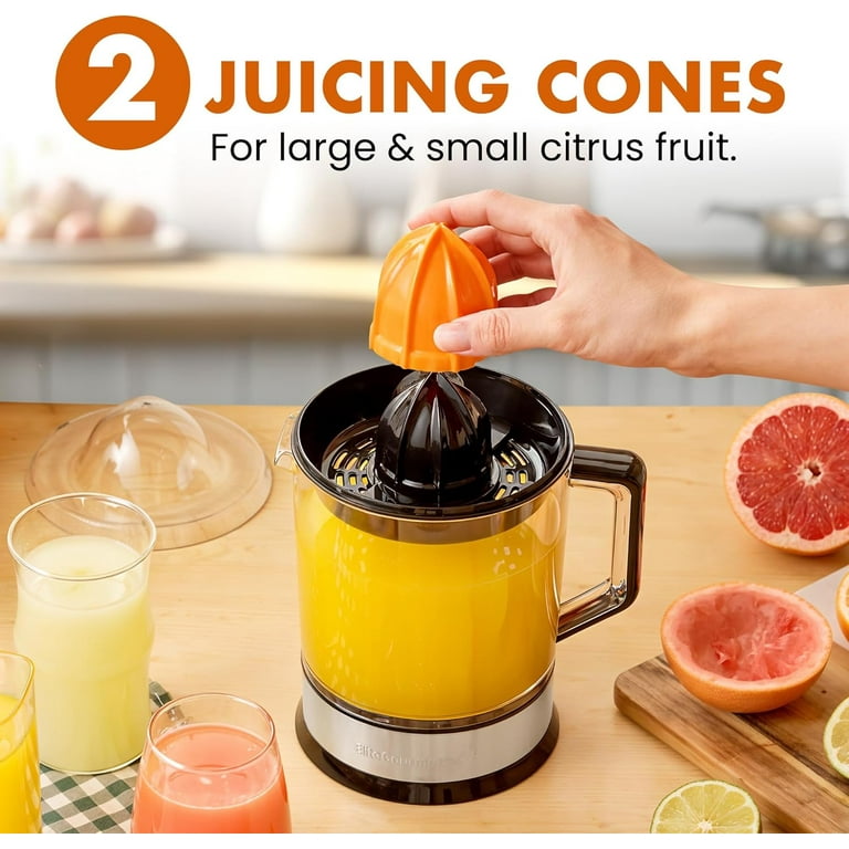 ELITE GOURMET BPA-FREE 40-WATT ELECTRIC CITRUS JUICER ETS740