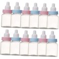 thumbnail image 1 of 24 piezas Botellas de Dulces Rellenables para Fiesta de Revelación de Género de Candy Box Transparente para Shower y Cumpleaños Diseño Adorable Rosa y Azul para Dulceros y, 1 of 5