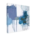 thumbnail image 2 of Kathy Ferguson 'Abstract Layers IV Blue' Canvas Art, 2 of 4