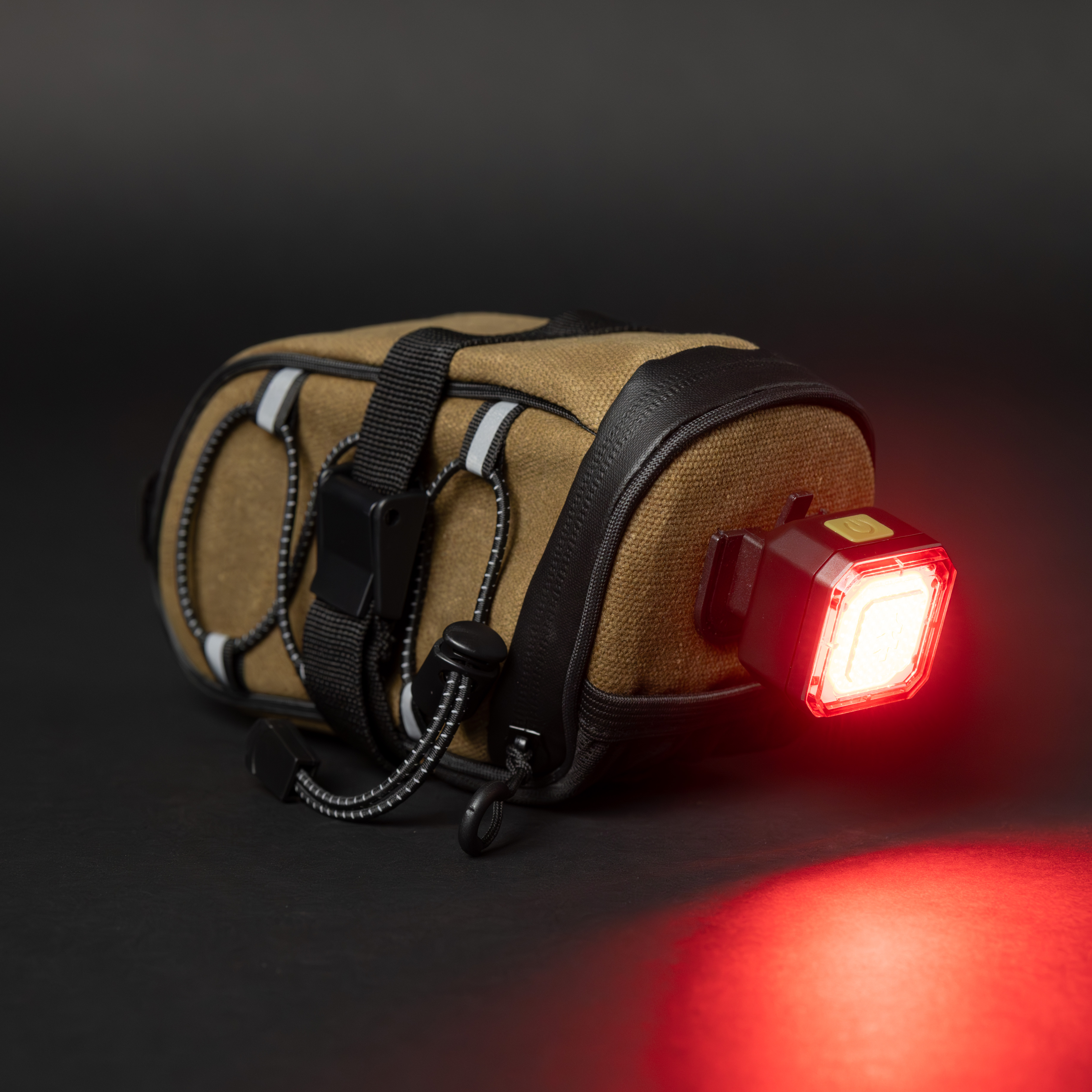 Swiss Tech Tail Light & Under Saddle Bag Combo