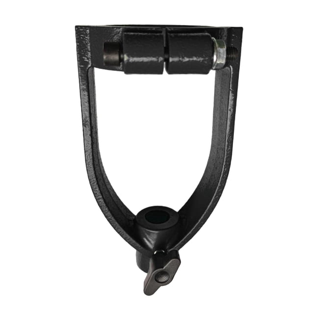 DOLITY Perceuse Électrique Support Carré Convertisseur Acier Coulé Installation Facile Robuste Noir