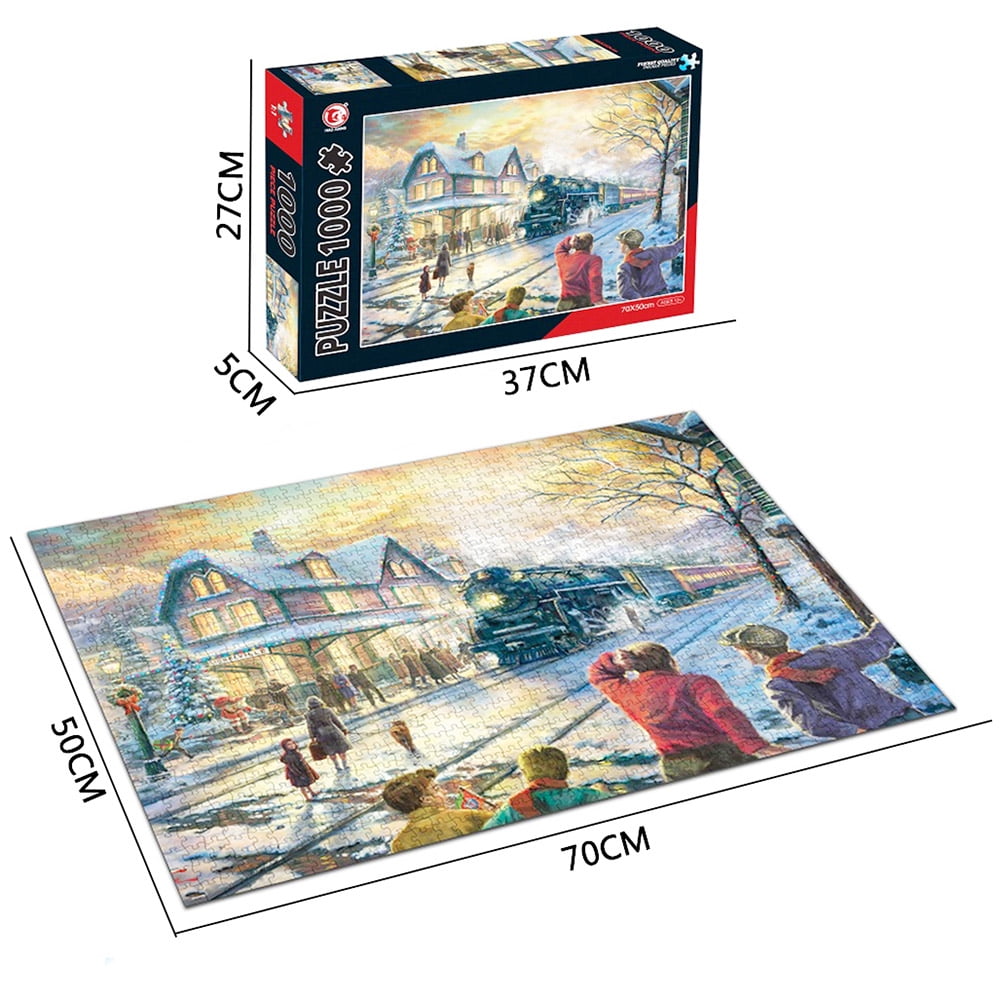 (Street) 1000 Pieces Large Jigsaw Puzzle for Adults 75*50cm with