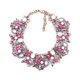 thumbnail image 1 of Collar de aleación Qarigey para mujer colgante decorativo ajustable Rosa roja, 1 of 6