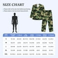thumbnail image 6 of Bingfone Men'S Pajama Set 2 Piece Loungewear Pjs, Long Sleeve With Pajama Pants-Camouflage Dinosaur, 6 of 9