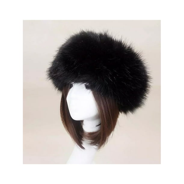 Meihuida - New Thick Fluffy Russian Cap Faux Fur Headband Hat Winter ...