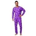 thumbnail image 2 of Matching Family Halloween Sleepwear Set Graphic Moon and Potion Print Long Sleeve Top and Pants Holiday Loungewear, 2 of 6