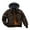 Coffee, variant on KVE Boy's Faux Leather Jacket Windproof Fleece Lined Warm Winter Coat Kids Bomber Outerwear PU Motorcycle Hooded Jacket Camel 8