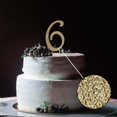thumbnail image 3 of Efavormart 4.5" Gold Shinny Rhinestone Letters Cake Toppers For Wedding Birthday Party Special Event Personalized Decorations - 8, 3 of 6