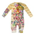 thumbnail image 6 of Kirby Baby Long Sleeve Footless, Infant Playsuit Romper Jumpsuits for Boys Girls, 6 of 8