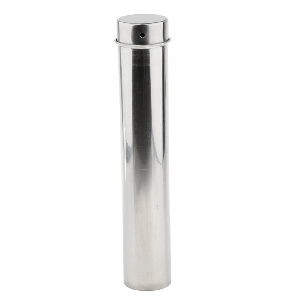 Zxpjkyu Stainless Steel Sterilizing Boxes Pipette Tube 35cm 14'', to storage and protect