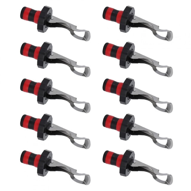 Sellador de vino Jadeshay 10 piezas tapones de corcho de prensa manual