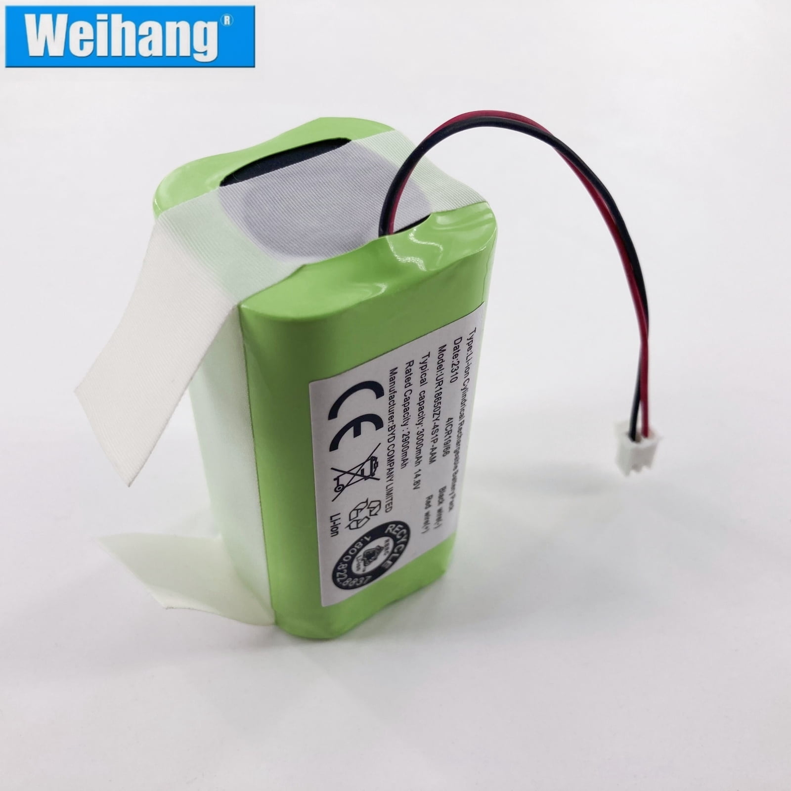 Robot Battery Rvbat950 Shark Robot Vacuum Battery Replacement Battery For Shark ION/IQ Robot ...