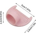 thumbnail image 5 of CLIQKWEN Perfect Stitches Every Time with Our Edge Stitch Lock & Sewing Gauge! DIY Stitching Guide kit Aids, Needle Gauge Quilting Ruler Measuring Tool ((3MM) Yellow+(3MM) Pink), 5 of 6