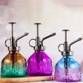 thumbnail image 4 of 7oz Vintage Glass Plant Mister, Fine Mist Spray Bottle with Metallic Pump, Handheld Houseplant Sprayer for Succulents, Orchids & Indoor Plant Care, 4 of 7