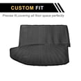 thumbnail image 3 of Unique Bargains Cargo Liner Trunk Mat Trunk Cargo Luggage Boot Tray Mat for Chevrolet for Chevy Trax 2024 Black TPE 1 Pc Flat Face Stripe Pattern Rear Anti-Slip, 3 of 7