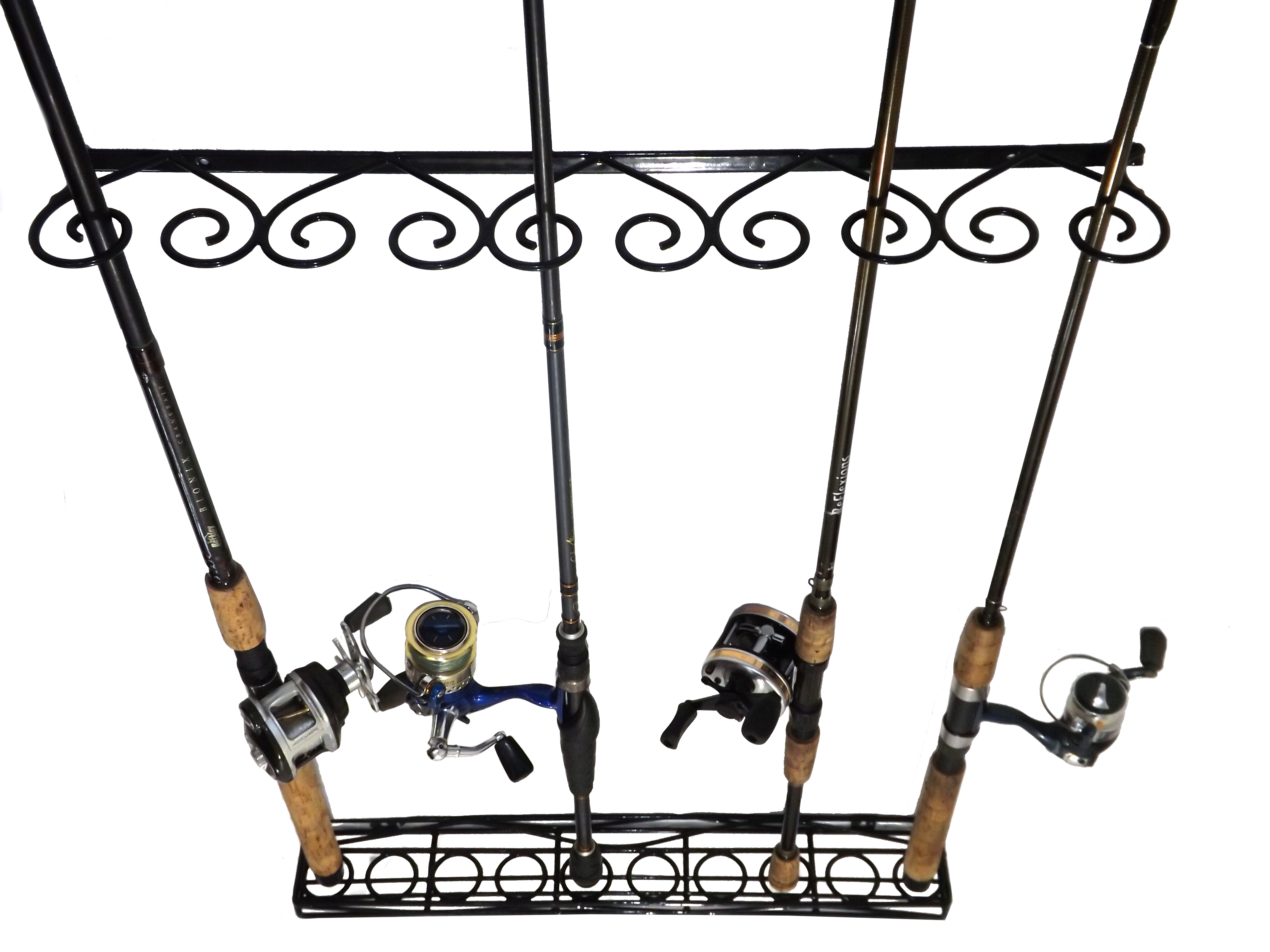 Old Cedar Outfitters Wire Vertical Wall Rack 10 Cap.