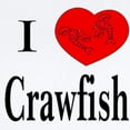 thumbnail image 2 of CafePress - I Love Crawfish Infant Creeper - Baby Light Bodysuit, Size Newborn - 24 Months, 2 of 4