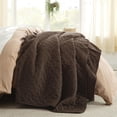 thumbnail image 2 of Colcha para cama tamaño queen, ligera, marrón, para todas las estaciones, 2 of 7