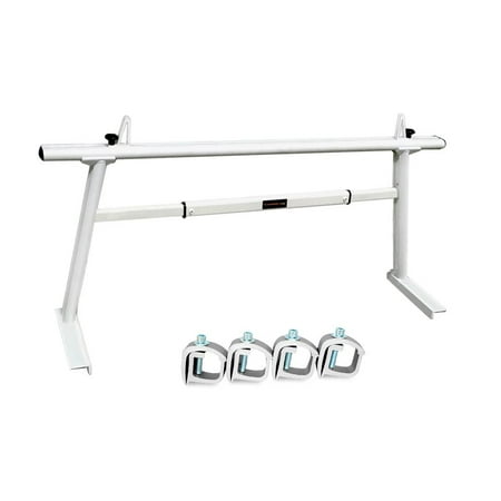 AA-Racks APX25-A-WG Headache Rack Semi Pickup Truck Rack with 1 Bar Window Guard Protective Back Rack - Sandy White (APX25-A-WG(1)-WHT)
