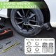thumbnail image 5 of Gato de Tijera Vikarland Negro Kit Portátil para Coche de 2 Toneladas para Emergencias, 5 of 7