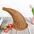 thumbnail image 4 of Cesta de Cornucopia de Acción de Gracias Soledad Vintage 28 cm x 18,5 cm, 4 of 9