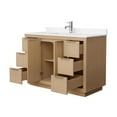 thumbnail image 7 of Wyndham Collection Wcf282848s-Vca-Unsmxx Maroni 48" Free Standing Single Basin Vanity Set, 7 of 7