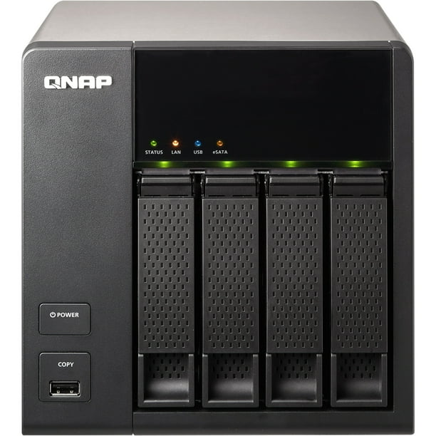 Qnap Turbo Nas Ts 412 Network Storage Server Walmart Com