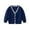 1-354Blue1078, variant on CAIVO Classic Style Cardigan Knit Sweater Lightweight Outerwear For Girls Long Sleeve Versatile Coats