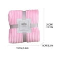 thumbnail image 3 of Qonioi Fuzzy Soft Throw Blanket, 200x120cm Coral Velvet Blanket for Couch Bed Sofa Camping Travel, Cozy Throws, Warm Blanket, 3 of 3