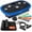 Blue, variant on Lifepro Rumblex Plus Mini 4D Vibration Plate Exercise Machine for Body Toning with Bluetooth Speaker, 60 Speeds for Lymphatic Drainage, Weight Loss & Home Gym Fitness - Black