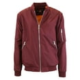 thumbnail image 1 of Mens Lightweight MA-1 Bomber Flight Jackets, 1 of 9