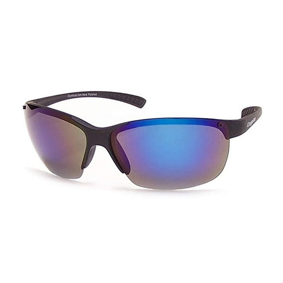 Coyote Eyewear P-30 Plastic Polarized Reader Premium Sunglasses, Black and Blue