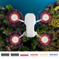 thumbnail image 4 of 8PCS / Set Reemplazo de hélices plegables de bajo ruido de liberación rápida para DJI Mavic Mini, Tipo 2, Tricolor Inevent EL3312-06B, 4 of 7
