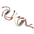 thumbnail image 3 of Dual 2 Uds ESC Cepillado ESC Bidireccional De Doble Vía Para RC Modelo Barco Tanque 130 180 Motor Cepillado, 3 of 7