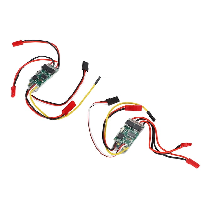 RC 2pcs Cepillado Conc Doble Camino Bidireccional Esc para El MODOLO DE BOTE MODELO RC 130 180 Motor Cepillado
