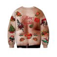 thumbnail image 2 of Michellecmm  Halloween Men Women Sweatshirts Print Long Sleeve Pullover Tops, 2 of 6