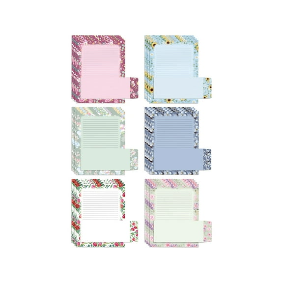 Better Office Stationery Kits Assorted Floral Designs 50/Set (63908)