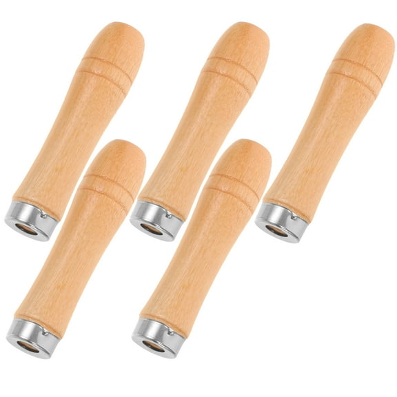 Soimiss 5Pcs Detachable Wood Handle for Pot Pan with Anti Skid Heat Resistant Grip