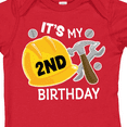 thumbnail image 4 of Inktastic Its My 2nd Birthday with Construction Tools Boys Baby Bodysuit, 4 of 5